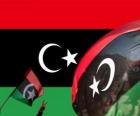 Libya Bayrağı. 2011 yılı isyan zaferi 1951 bayrak ele geçirildi ile